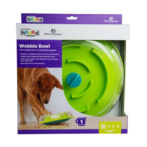 Outward Hound Wobble Bowl Interactive Treat Puzzle Dog Toy Multi - Poudre Pet & Feed Supply 7