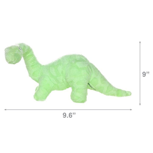 Tuffy's Mighty Junior Dinosaur Brachiosaurus Plush Squeaky Dog Toy