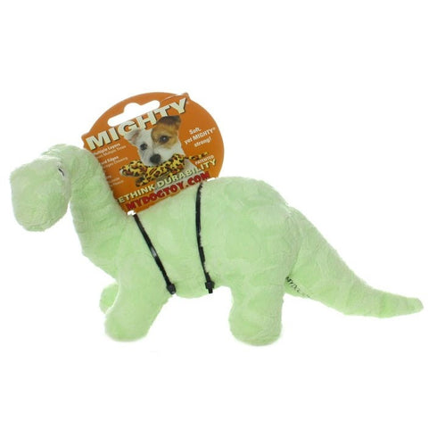 Tuffy's Mighty Junior Dinosaur Brachiosaurus Plush Squeaky Dog Toy
