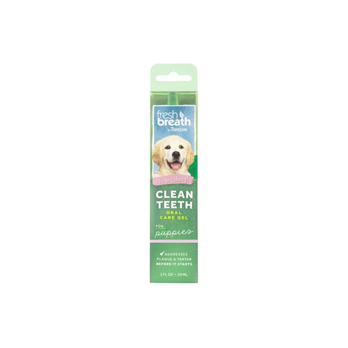 TropiClean Fresh Breath Dental Health for Puppies - Poudre Pet and Feed Supply