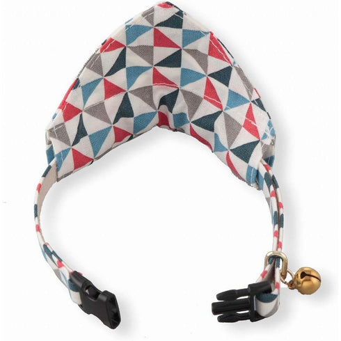 Necoichi Ninja Cat Bandana Collar Blue Poudre Pet & Feed Supply 5