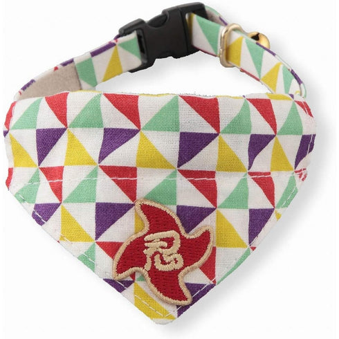 Necoichi Ninja Cat Bandana Collar Yellow Poudre Pet & Feed Supply