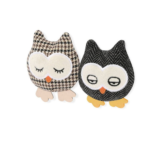 P.L.A.Y. Feline Frenzy Cat Toy Critter Owls Cat Toys Poudre Pet & Feed Supply