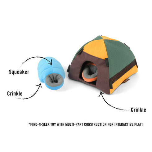 P.L.A.Y. Camp Corbin Tent Dog Toy