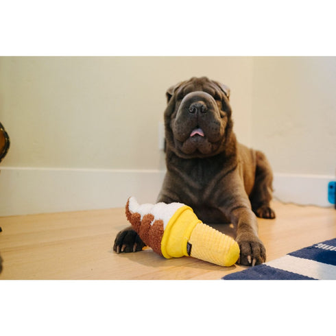 P.L.A.Y. Snack Attack Swirls n' Slobbers Soft Serve Dog Toy Poudre Pet & Feed Supply 4