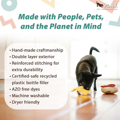 P.L.A.Y. Barking Brunch Sandwich Plush Benny's Benedict - Poudre Pet and Feed Supply