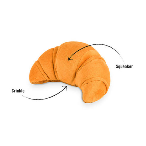 P.L.A.Y. Barking Brunch Croissant Dog Toy