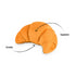 P.L.A.Y. Barking Brunch Croissant Dog Toy