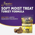 Zignature Turkey Formula Soft Moist Treats For Dogs, 4 oz