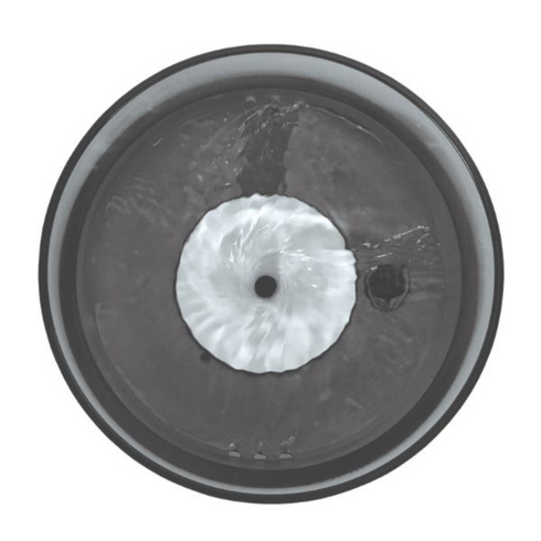 Pioneer Pet Elevated Vortex Pet Drinking Fountain, White, 128 Fluid Ounces