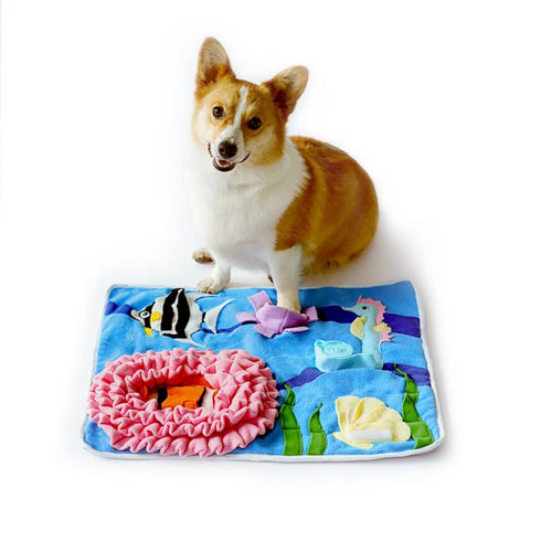 Injoya Under the Sea Snuffle Dog Mat 1.57''
