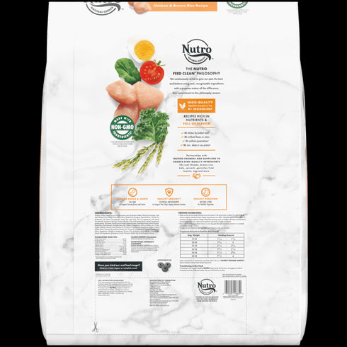 Nutro Senior Farm-Raised Chicken & Brown Rice Recipe 13lb