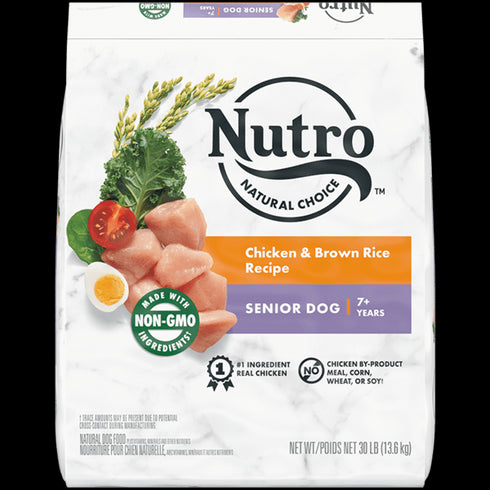 Nutro Senior Farm-Raised Chicken & Brown Rice Recipe 13lb