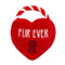 Huxley and Kent Fur Ever Lock Heart Dog Toy - Poudre Pet and Feed Supply