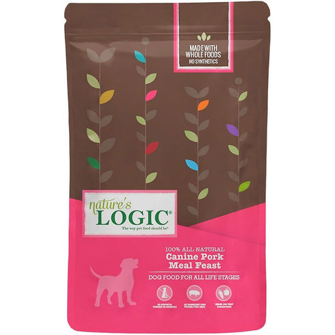 Nature's Logic Pork Dry Dog Food 25lb - Poudre Pet and Feed Supply