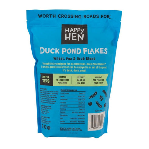 Happy Hen Treats Pond Flakes Duck Treats 2lb - Poudre Pet and Feed Supply