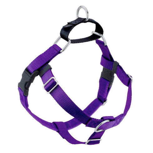 2 Hounds Design Freedom No-Pull Dog Purple 5/8"S 20"24" - Poudre Pet and Feed Supply