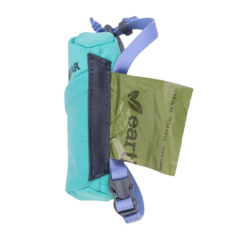 RuffWear Stash Bag Mini Pickup Bag Dispenser Aurora Teal - Poudre Pet & Feed Supply 4