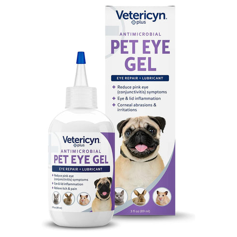 Vetericyn Plus Antimicrobial Eye Gel for Pets 3oz poudrefeed.com
