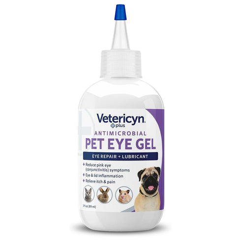 Vetericyn Plus Antimicrobial Eye Gel for Pets 3oz poudrefeed.com 3