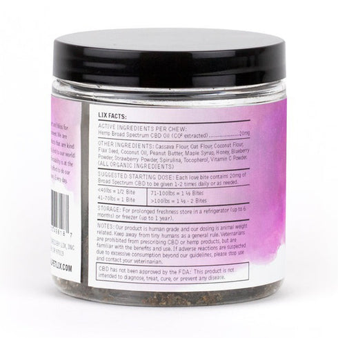 Lix Dog Bites 20mg per Soft Bite 40Ct - Poudre Pet and Feed Supply