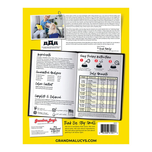 Grandma Lucy's 3 Bears Chicken Dog Food 8 Lb - Poudre Pet and Feed Supply