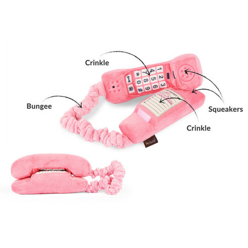 P.L.A.Y. 80's Classics Princess Telephone Dog Toy