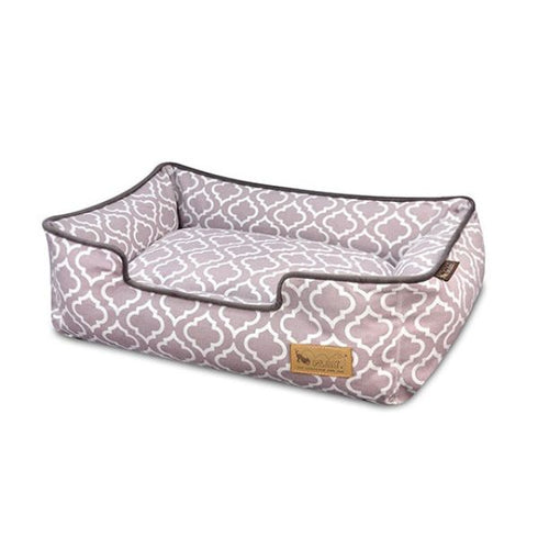 P.L.A.Y. Moroccan Lounge Bed Ash Gray Medium Poudre Pet & Feed Supply