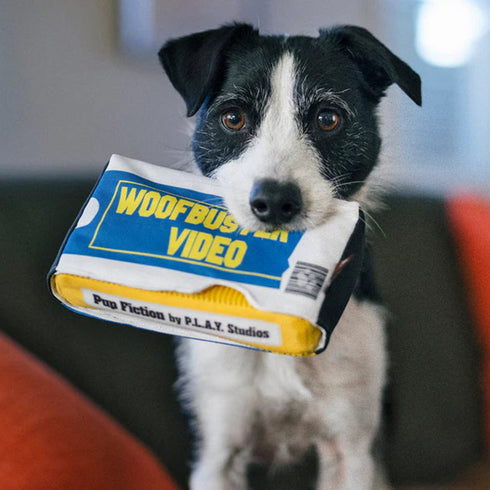 P.L.A.Y. 90's Classics Woofbuster Video Dog Toy