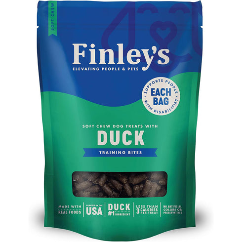 Finley's Duck Recipe Soft Chew Training Bites Dog Treats 16oz - Poudre Pet and Feed Supply