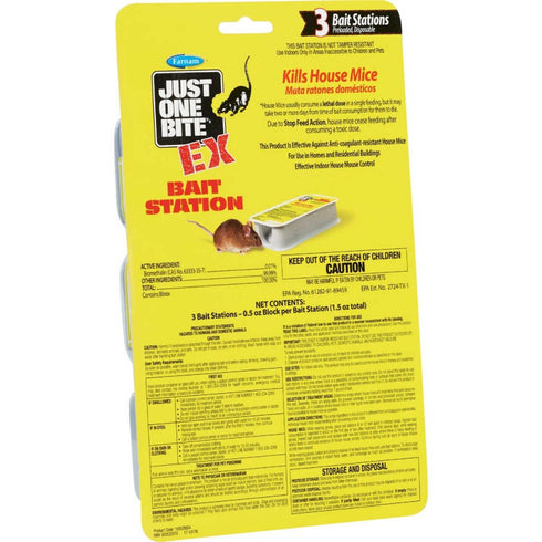 Just One Bite Disposable Mouse Bait Station 3-Pack poudrefeed.com 4