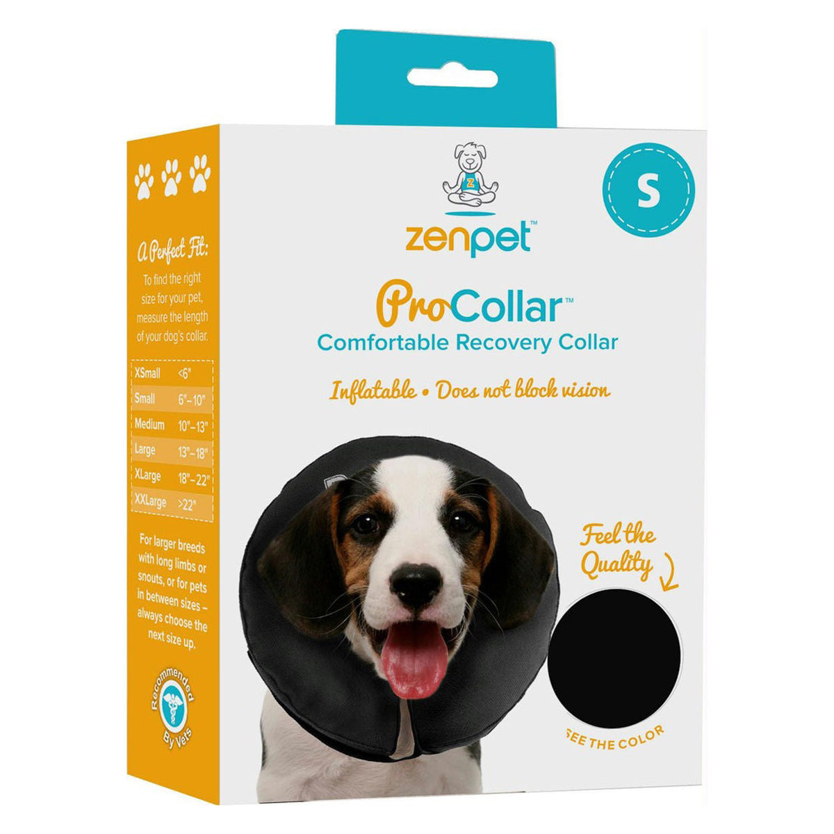 ZenPet ProCollar Small 6-10" Inflatable Dog Collar – Poudre Pet and ...