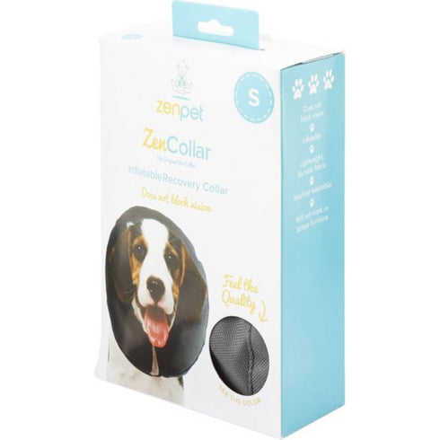 ZenPet ZenCollar Inflatable Recovery Dog & Cat Collar Small 6-10"