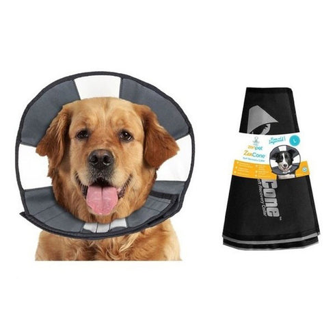 ZenPet ZenCone Medium 12-15" Soft Recovery Collar poudrefeed.com 2