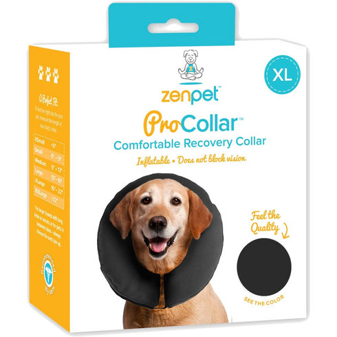 ZenPet Protective Inflatable Recovery Collar for Dogs and Cats X-Large