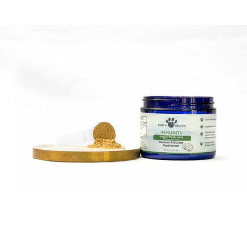 Earth Buddy Immunity – Organic Mushrooms for Dogs & Cats 1500mg - Poudre Pet and Feed Supply