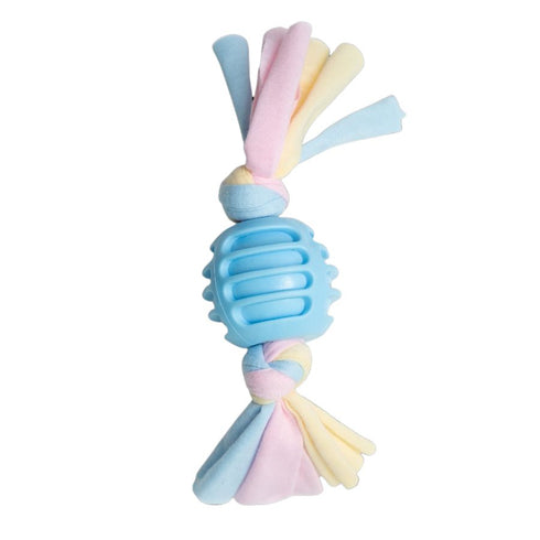 Snugarooz Snuggle Ball Blue Dog Toy poudrefeed.com 2