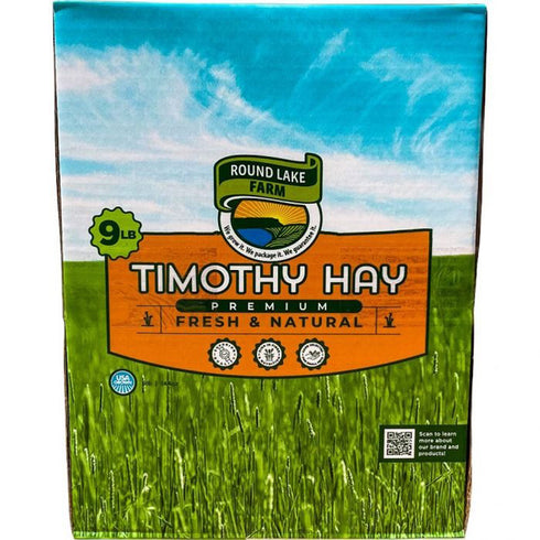 Round Lake Timothy Hay Small Animal 9lb poudrefeed.com