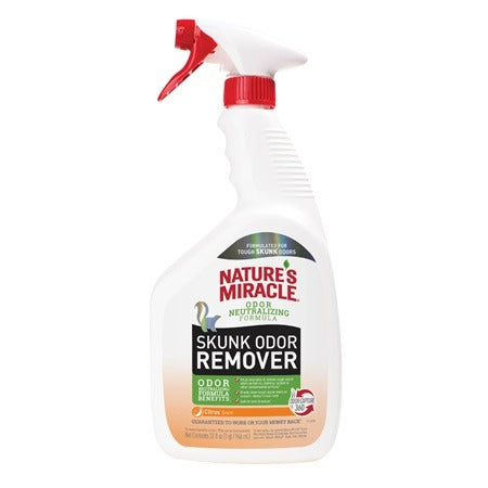 Nature’s Miracle Skunk Odor Remover Citrus Scent 32oz - Poudre Pet and Feed Supply
