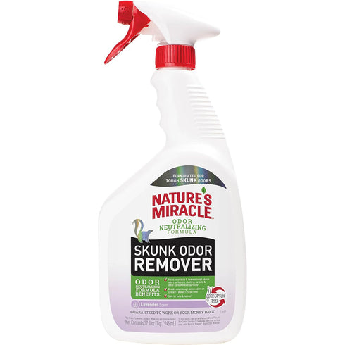 Nature’s Miracle Skunk Odor Remover 32oz poudrefeed.com