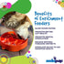 SodaPup Great Outdoors eBowl Enrichment Slow Feeder Orange Bowl for Dogs - Poudre Pet and Feed Supply