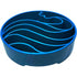SodaPup Wave Design eBowl Slow Feeder for Dogs Blue - Poudre Pet and Feed Supply
