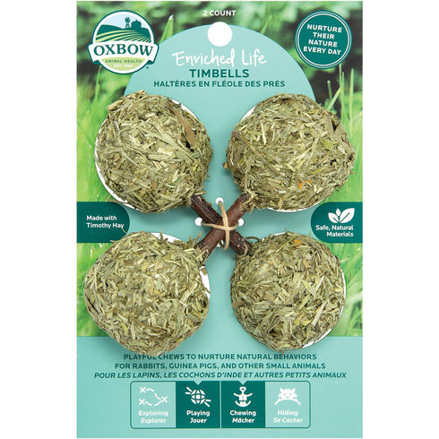Oxbow Enriched Life Timbells 2 Pack - Poudre Pet and Feed Supply