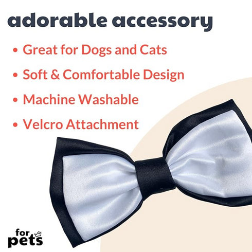 Huxley & Kent I Do! Bow Tie for Dogs & Cats 4" - Poudre Pet and Feed Supply