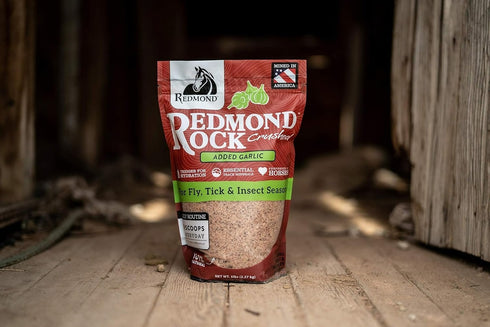 VSI Redmond Rock Crushed with Garlic Dry Horse Minerals & Vitamins Supplement 5 lb - Poudre Pet and Feed Supply