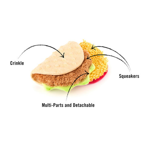 P.L.A.Y. Classic Taco Dog Toy