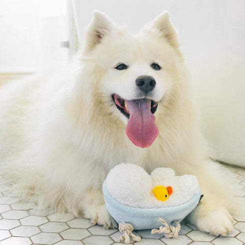 P.L.A.Y Splish Splash Rub-A-Dub Tub Dog Toy