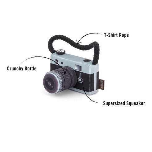 P.L.A.Y. Globetrotter Camera Dog Toy