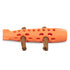 Totally Pooched Stuff'n Chew Bully and Chew Stick Treat Holder Dog Toy Orange 10"