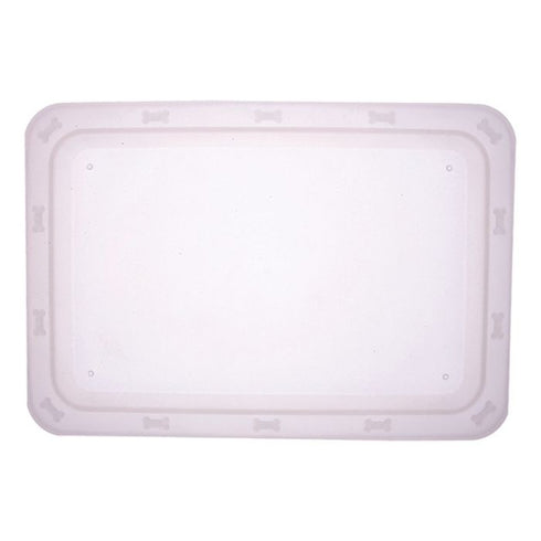 Petrageous Bone 'n Up for Dinner Tray Non Slip Clear poudrefeed.com